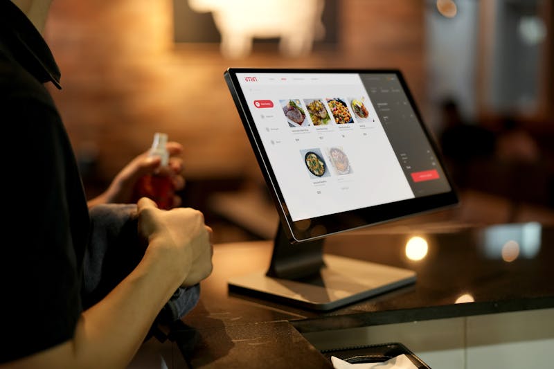 POS system for restaurant